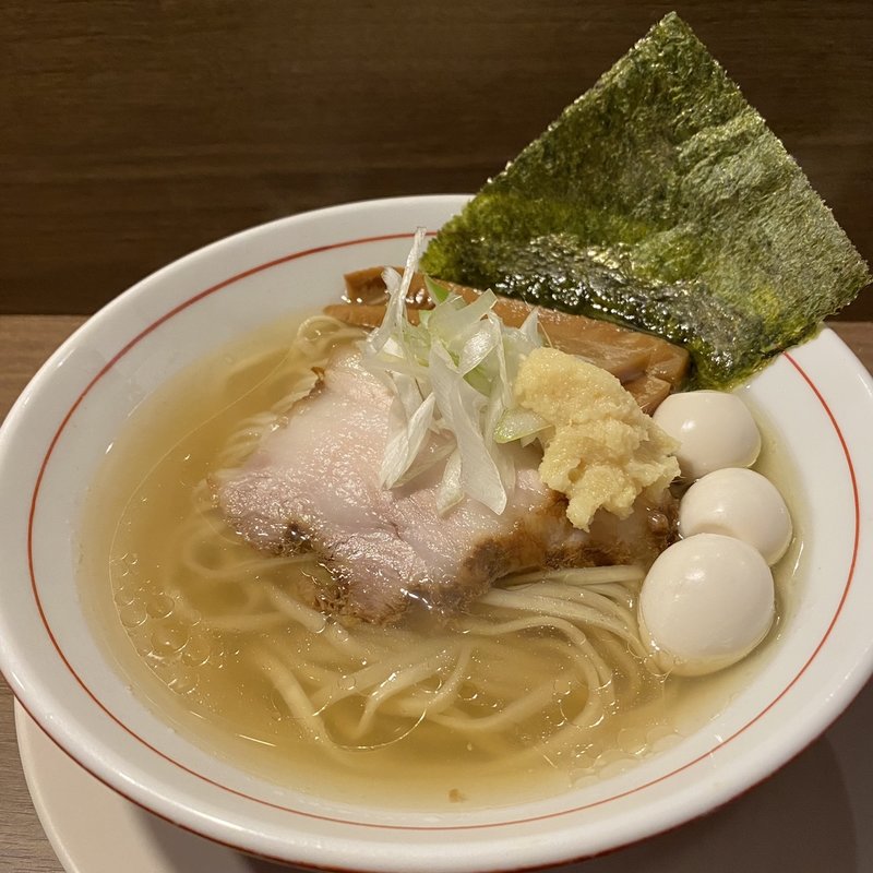 生姜塩中華そば まさお追加(がふうあん )