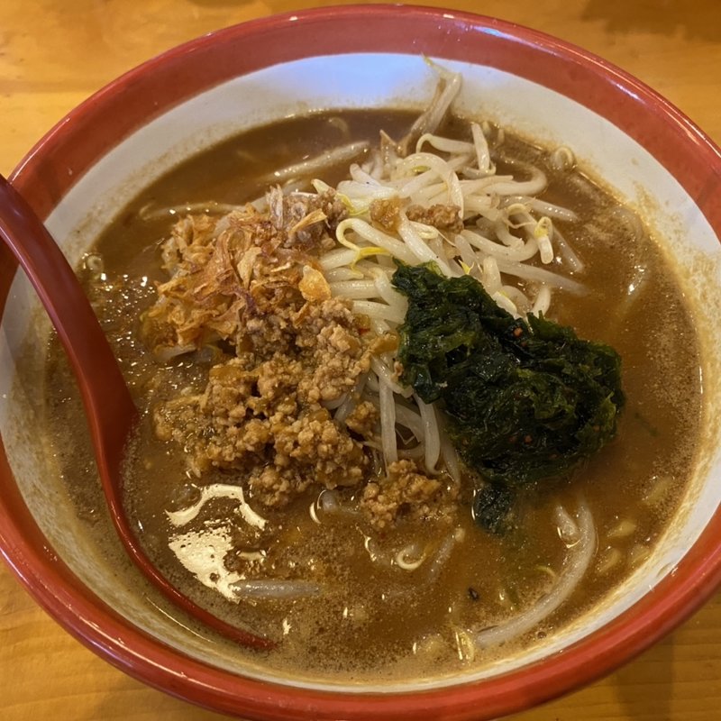 味噌ラーメン(麺場 田所商店 牛久店)