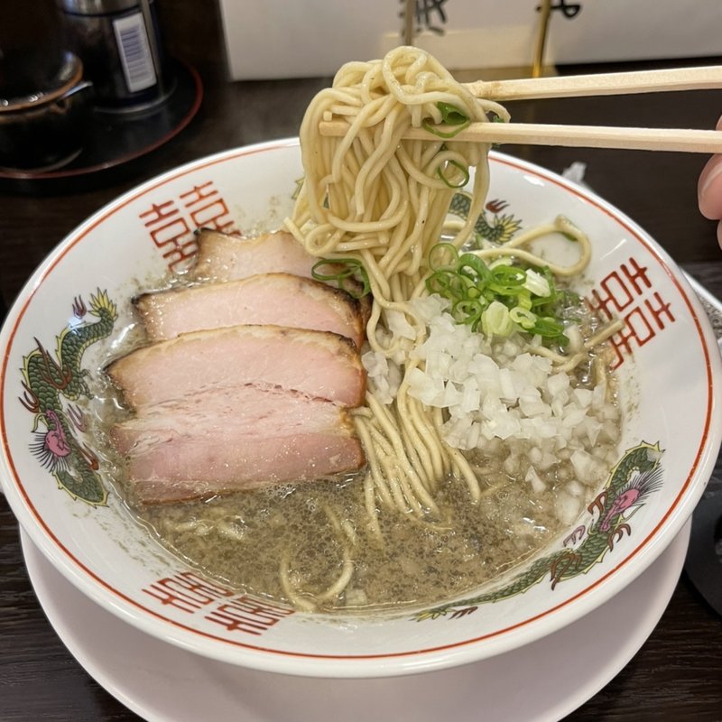 煮干しラーメン(浅草 参食堂(さんしょくどう))