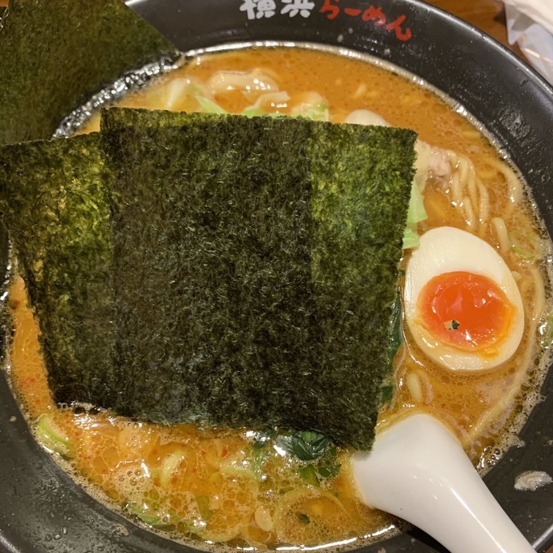 赤味噌らーめん(壱八家 東戸塚本店)