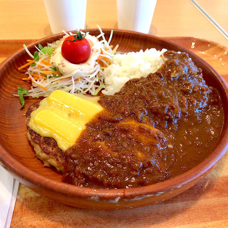 チーズカリーバーグディッシュ(びっくりドンキーポケットキッチン東京ドームシティ店)