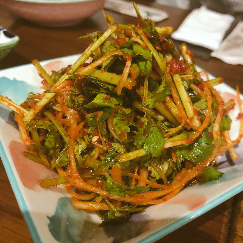 パクチーサラダ(nepal in sonamu)