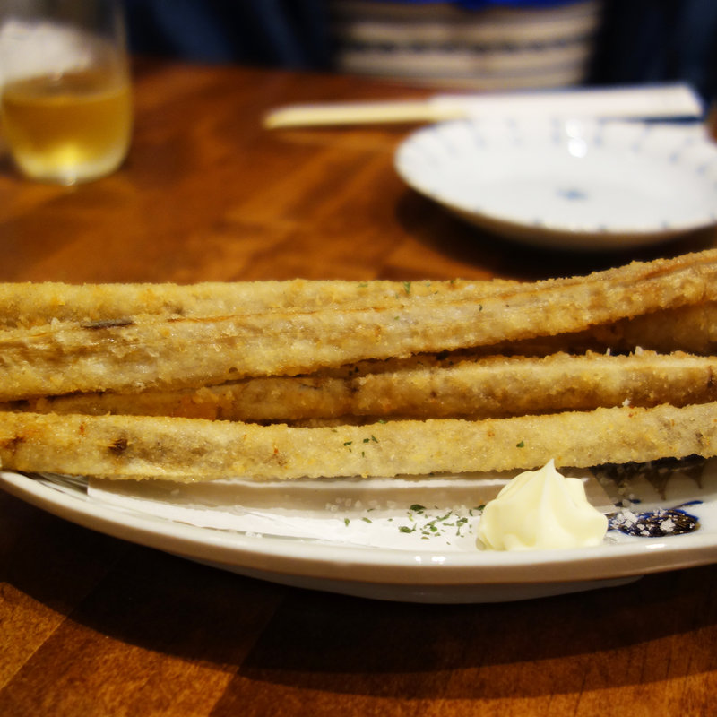 ごぼうのカリッと揚げ(コチソバ 天神店)