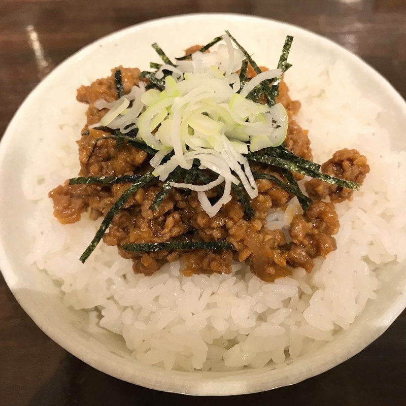 肉みそめし(中華そば堀川)