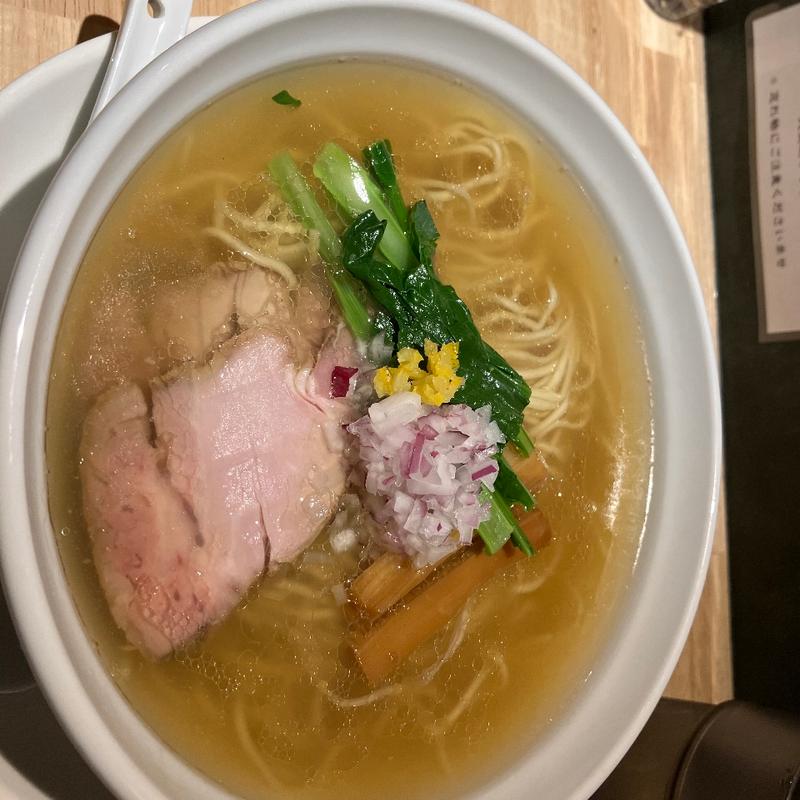 中華そば　塩(麦処 八と丁)