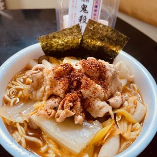 キムチ鍋＋麺職人(自宅)