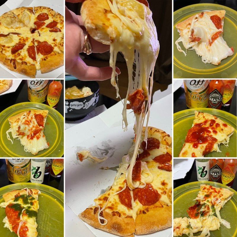 革命ペパロニ M(ドミノピザ 船橋高根台店)