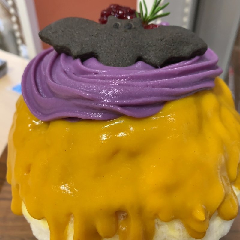 紫芋Bat(かき氷専門店SANGO)