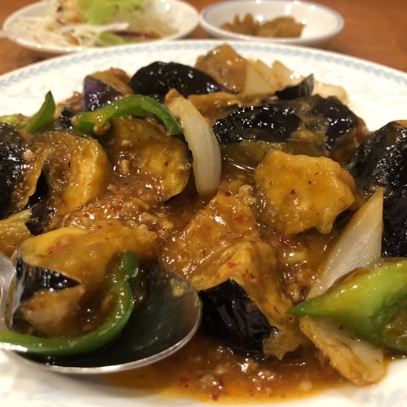 麻婆茄子定食(廣聚隆)