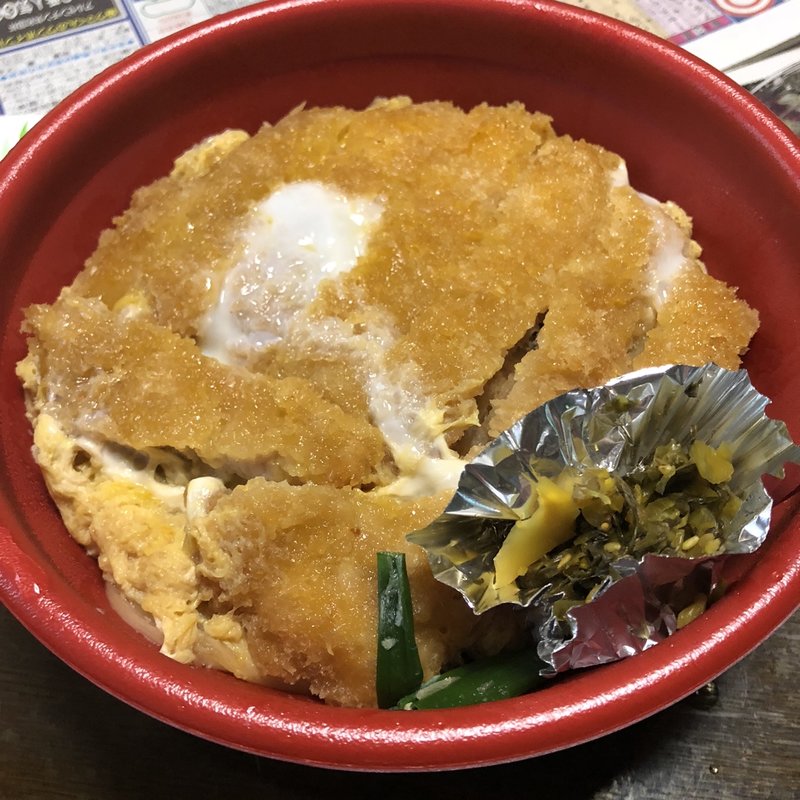 かつ丼(きんたろううどん)