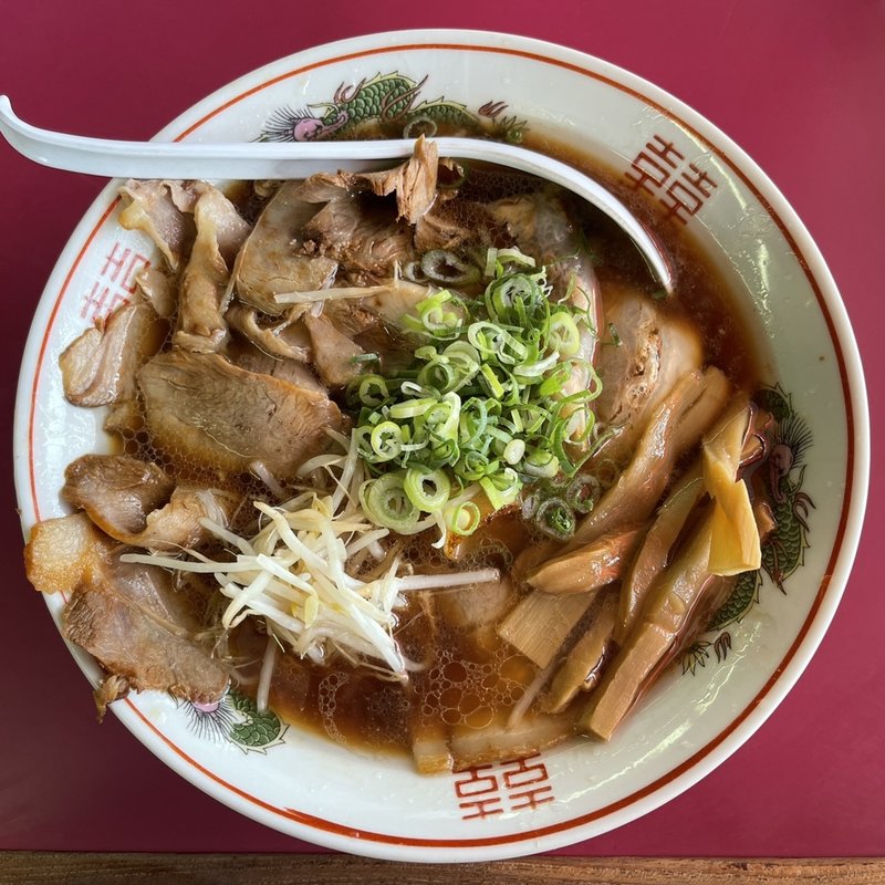 醤油　メンマ入り(豚菜館 )