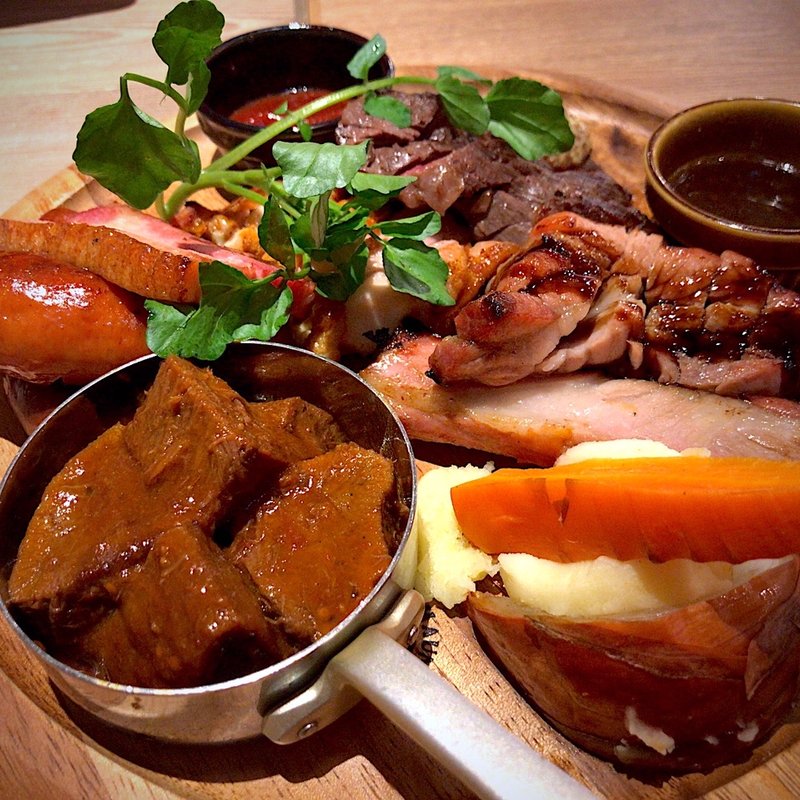 7種盛りミートプレート(仙台キッチン SENDAI KITCHEN)