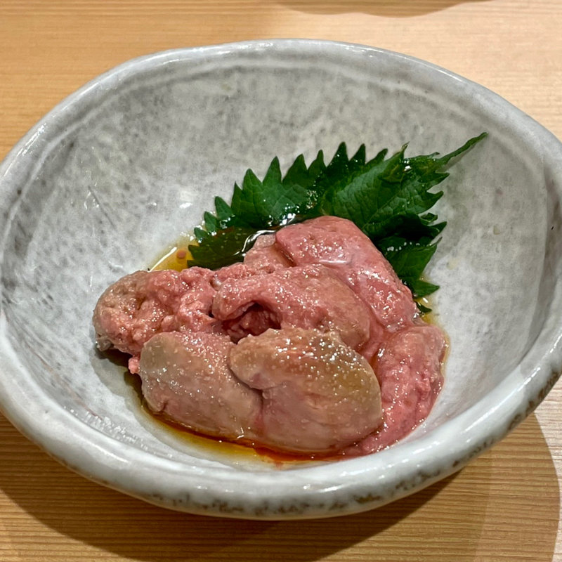 鶏のとろとろレバー(大衆酒場 オードリー)