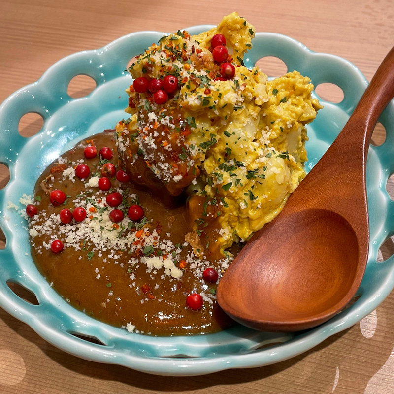 カレーポテトサラダ(大衆酒場 オードリー)