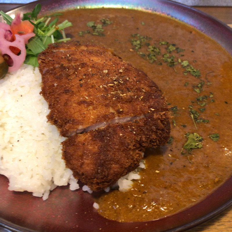 ジャンゴのカツカレー(小盛)(カレー食堂 ジャンゴ)