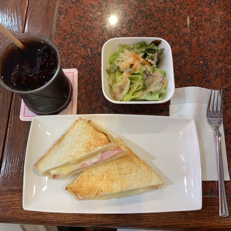 ハムチーズサンドセット(MON CHER （モン シェル）)