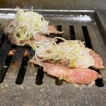 ねぎタンカルビ(焼肉 大松屋 納屋橋店)
