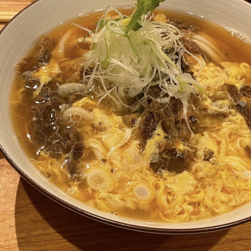 肉とじうどん(太閤うどん 中町店 )