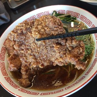 パーコー風麺(限定)(博多とんこつ 豚の足跡)