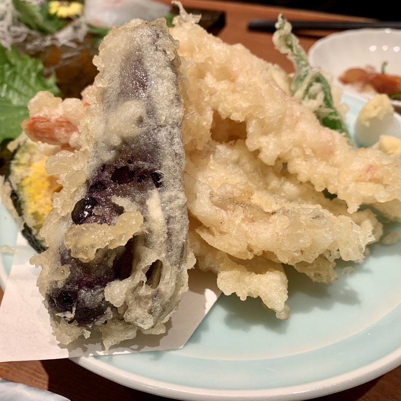 天ぷらの盛合せ(寿し常 丸井錦糸町店)