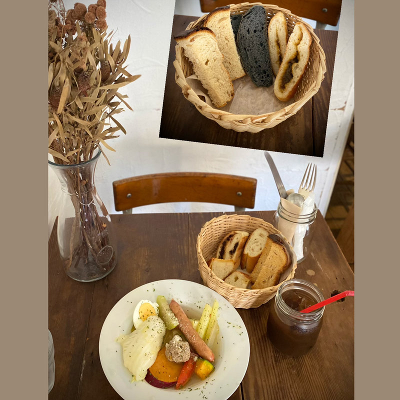 Breakfast パンとデリプレート(la vie a la campagne)