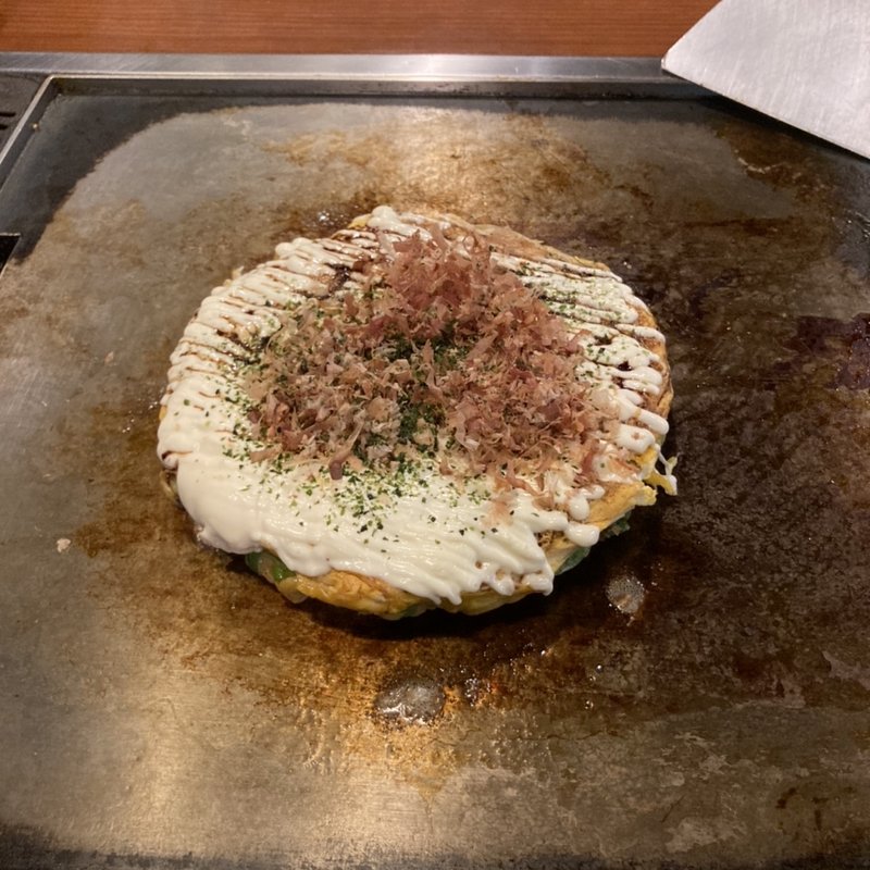 ネギ焼き(お好み焼 ゆかり 千日前店)