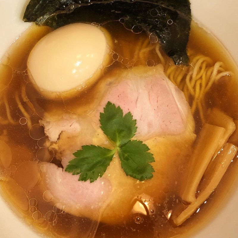 煮卵醤油ラーメン(ICHIYU)