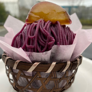紫芋のモンブラン(パティスリー ル・フルティエ )