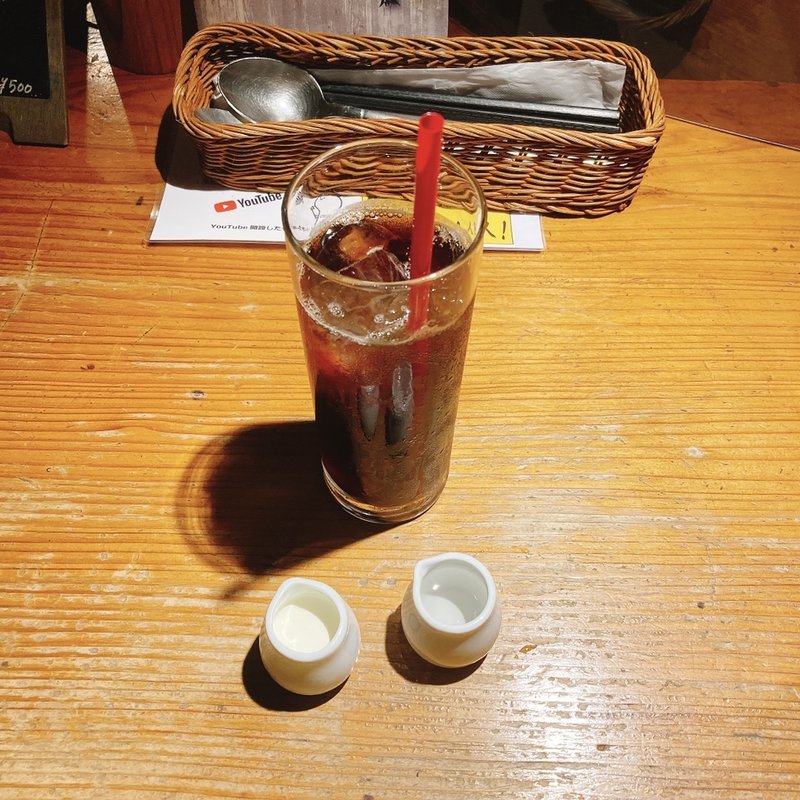 アイスコーヒー(Charcoal Dining るもん)