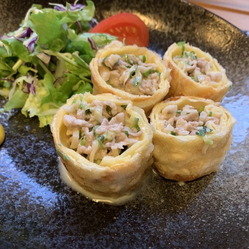 卵の春巻(ならまち創作中華　彩遊季)