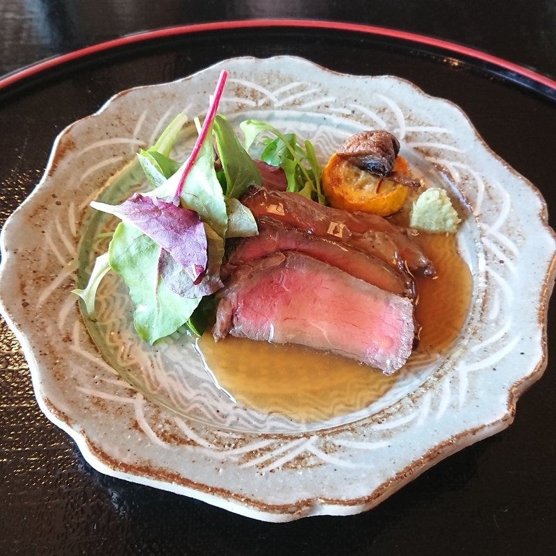 黒毛和牛柔らか蒸し(吉川 福寿家)