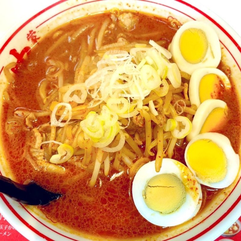 味噌卵麺(蒙古タンメン中本 大宮)