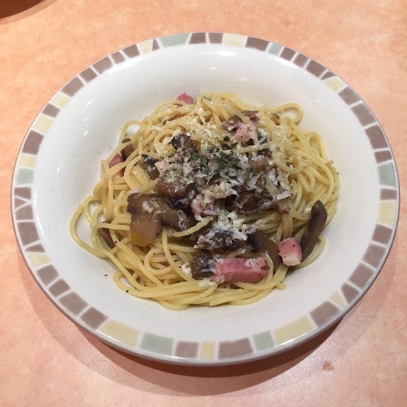 キノコとパンチェッタのボスカイオーラ (サイゼリヤ アピタ高蔵寺店)