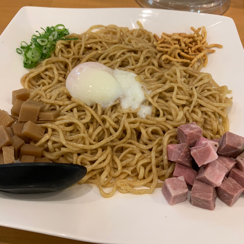 まぜそば（汁なし麺）（並）1.5玉(麺人 ばろむ庵 )