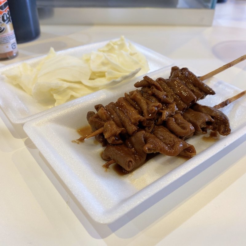 どて串、キャベツ(金山いなり)