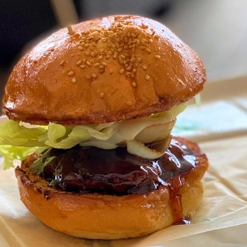 チャコグリバーガーてりやきクリームチーズ(船方農場 直売店 （ふなかたのうじょう）)