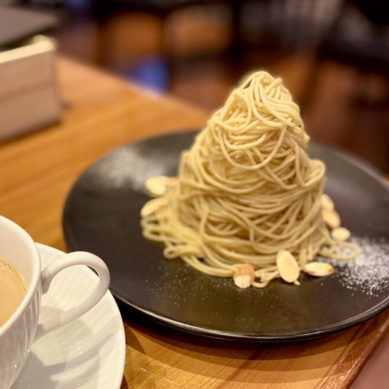 絞りたてモンブラン(神乃珈琲 心斎橋店)