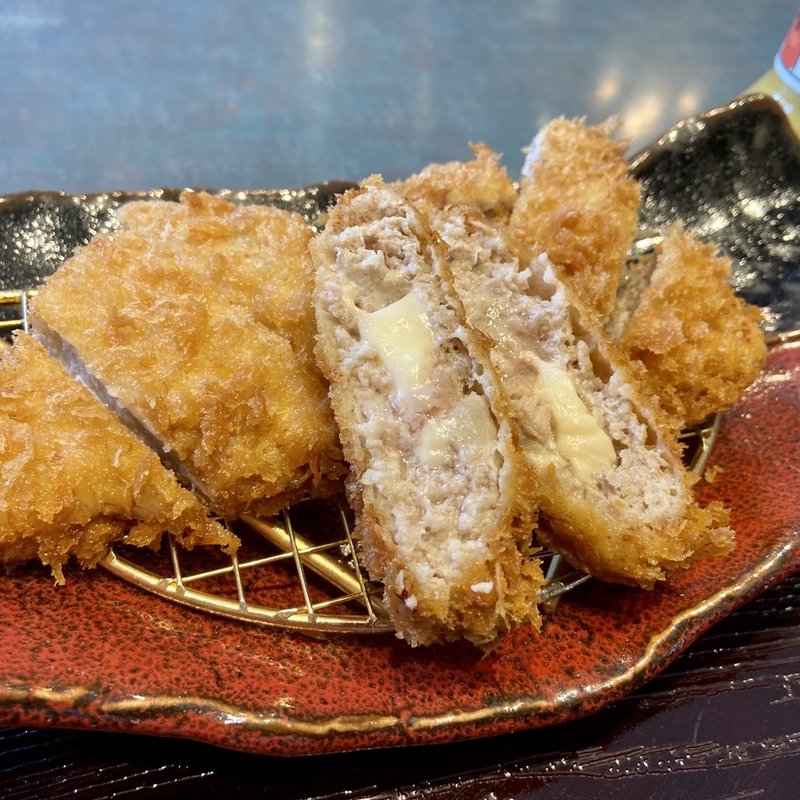 バラエティかつ定食(とんかつ濵かつ 春日公園店)