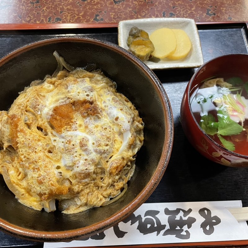 カツ丼(松月庵)