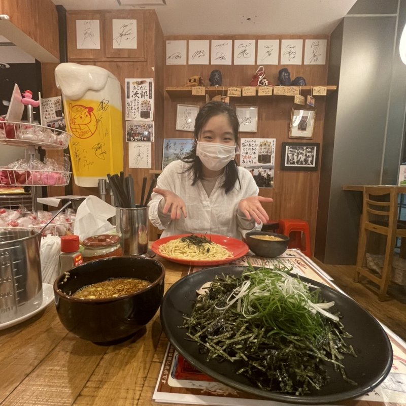 のりだくつけ麺(ばくだん屋 エキシティー店)