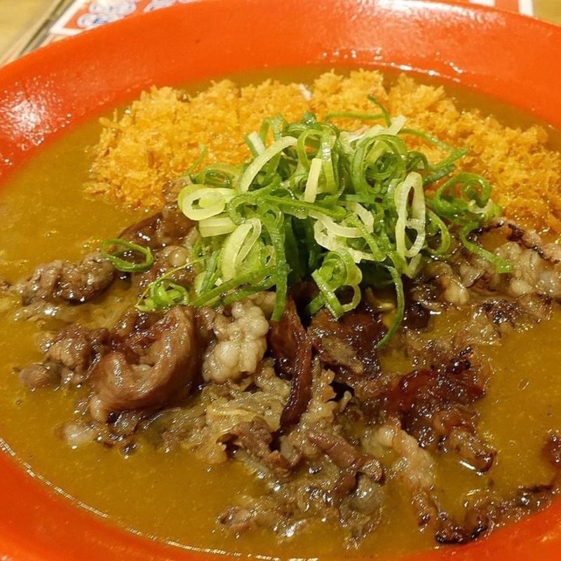 カツカレーうどん(うどん居酒屋 江戸堀)