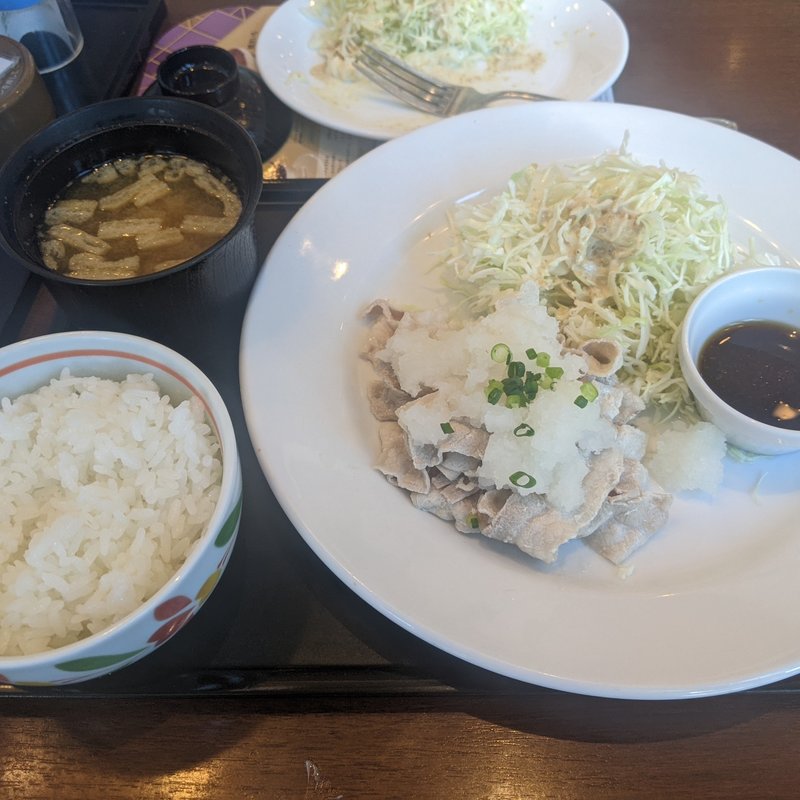 豚しゃぶ(Standing 焼酎 Bar 立 （りゅう）)