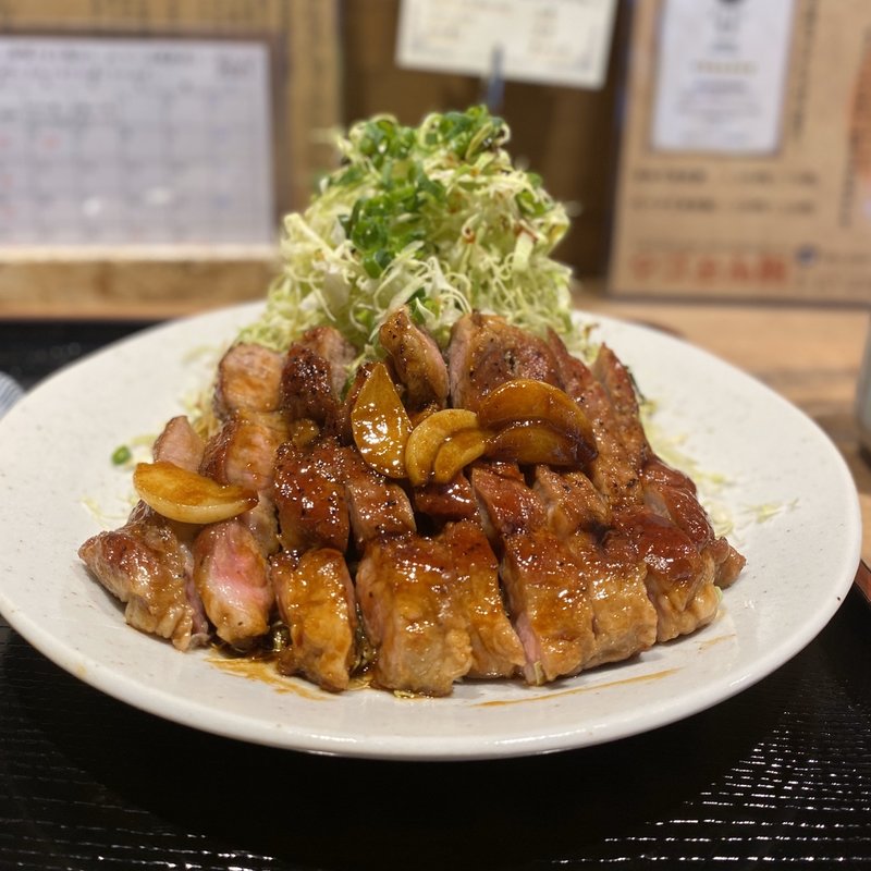 とんてき定食(マゴとん駒)