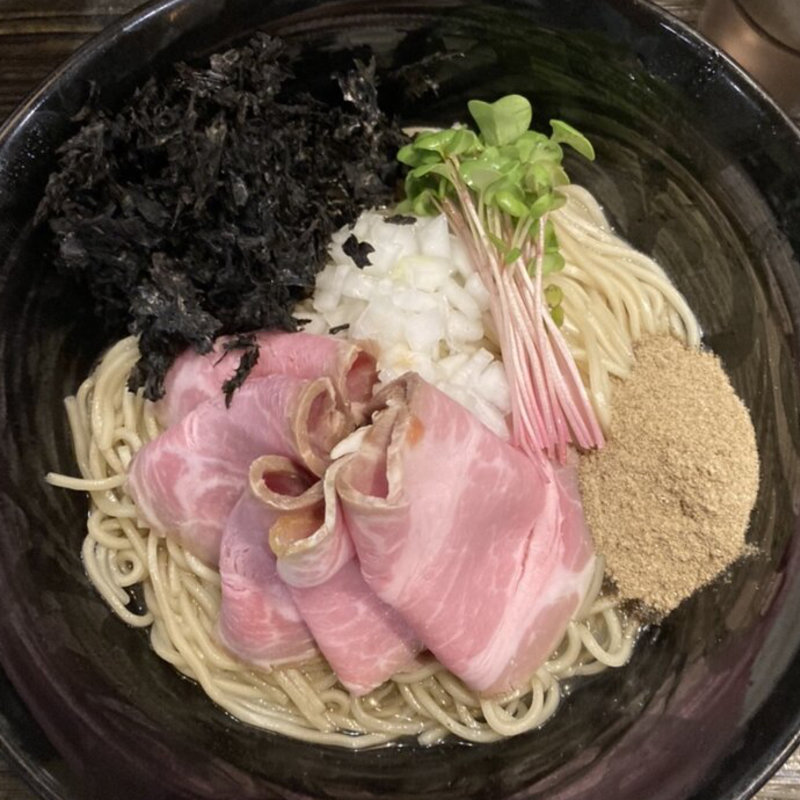 煮干しあえそば(魚々麺 園)