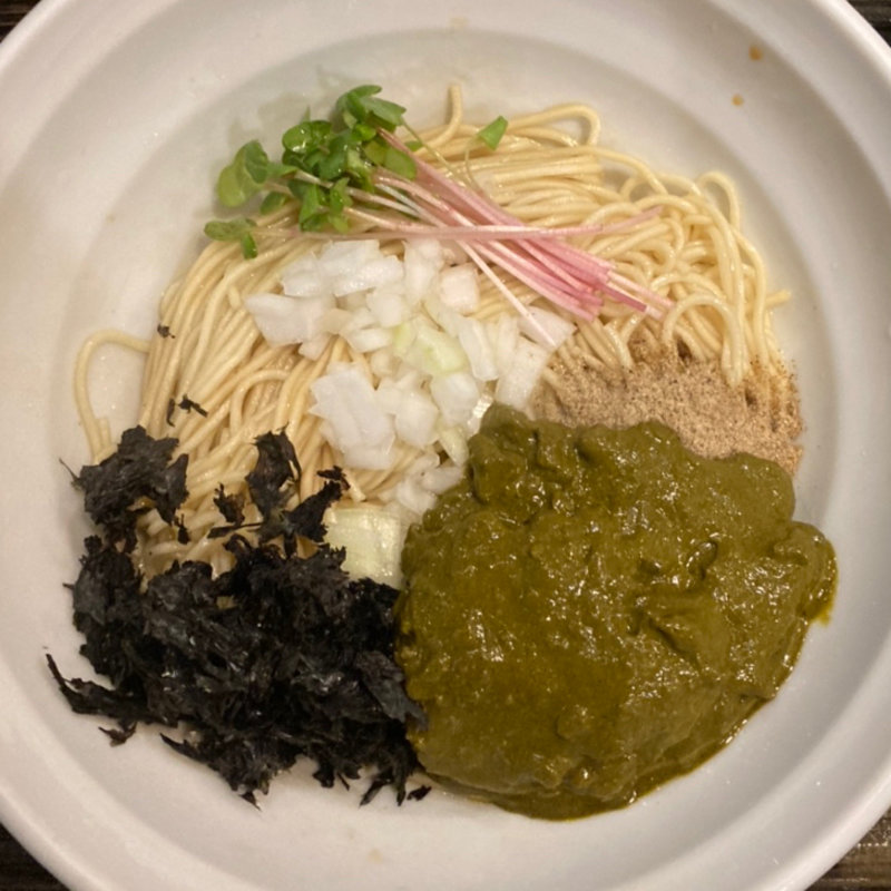 黒鮑の肝っ玉(魚々麺 園)