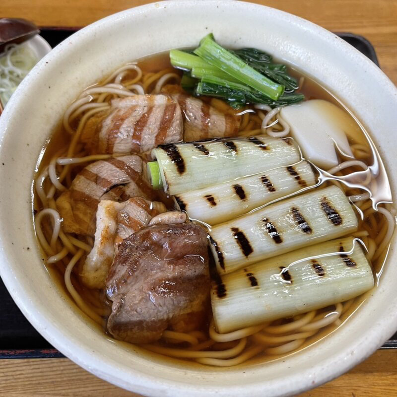 鴨南そば(きそば 柏屋 （かしわや）)