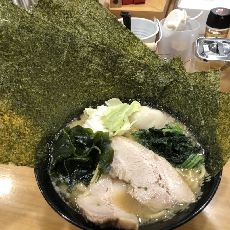 豚骨醤油(中)国分町盛(ラーメンビッグ　国分町本店)