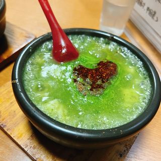 緑の麻婆豆腐(眞実一路)