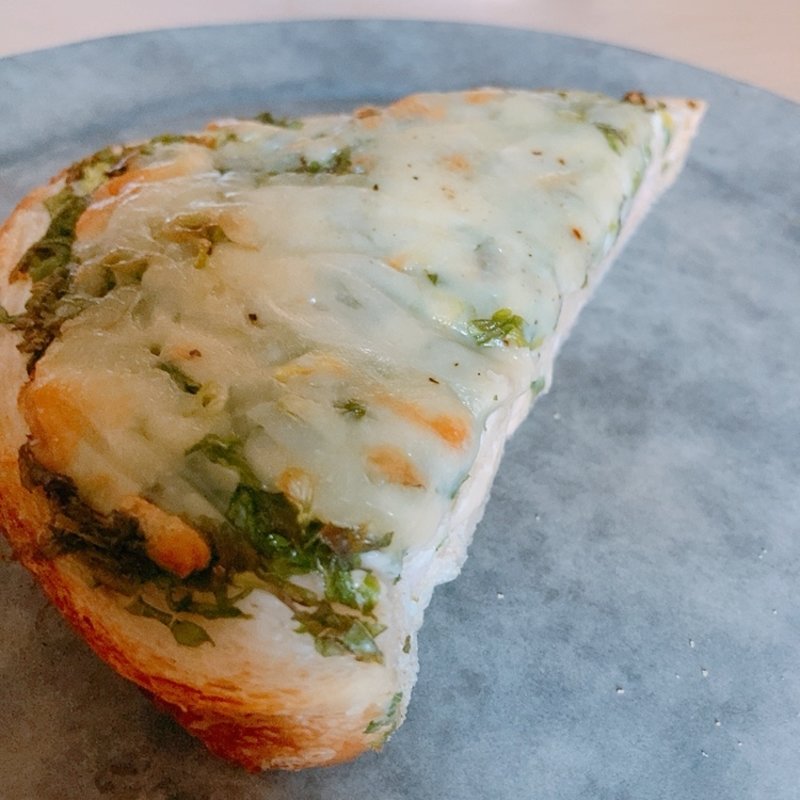 おねぎまみれクロックムッシュ(パンと)