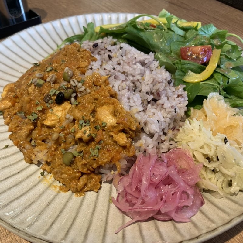 Curry Set 生ドライキーマカレー(キーマモンスター)